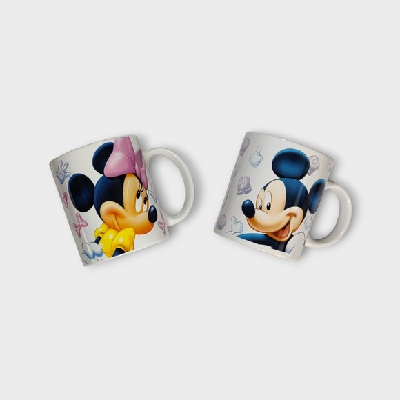 Disney Other - Disney  Jerry Leigh Minnie & Mickey Mouse Mugs